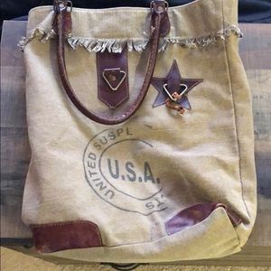 Large tote purse